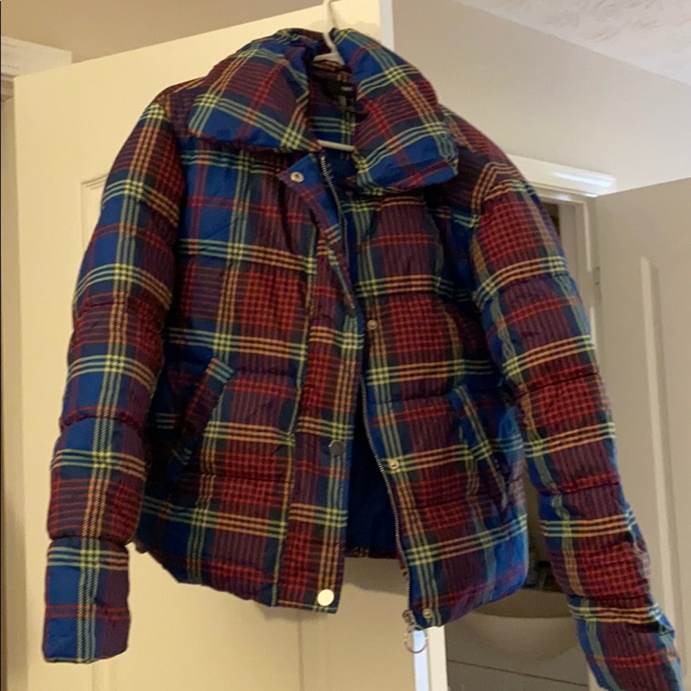 Plaid forever 21 jacket men’s